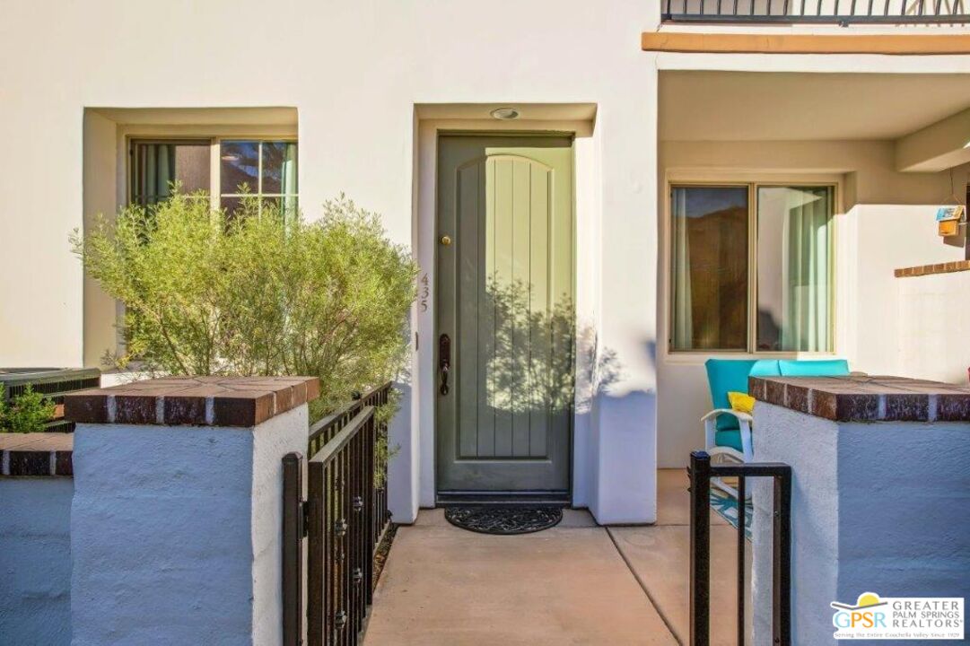 435 Copper Canyon Road, Unit 23 Palm Springs, CA 92262 - Photo 4 of 28 a house view with a outdoor space