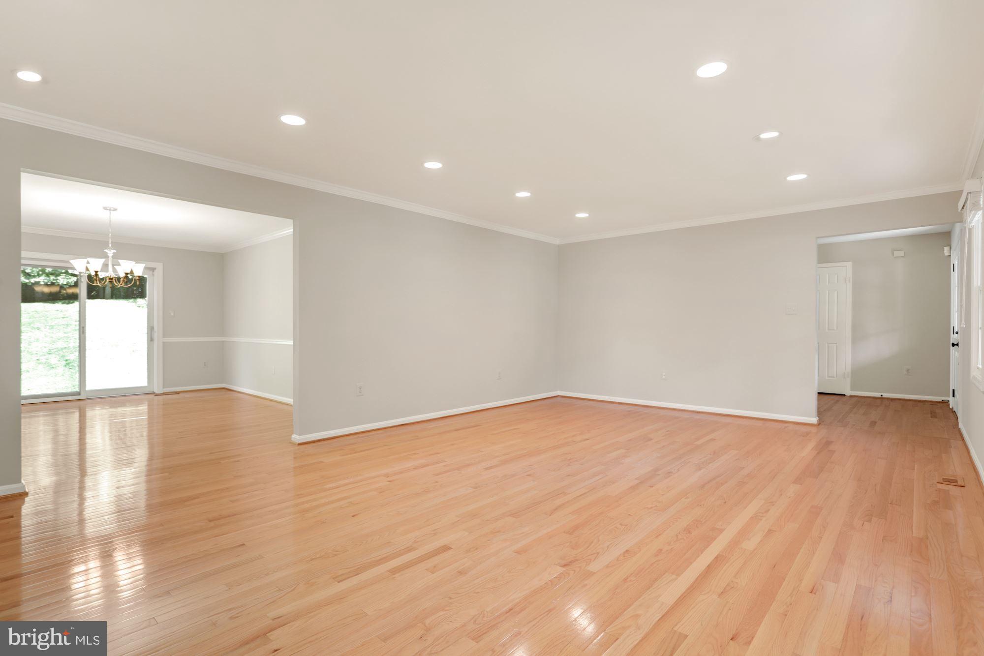 737 Ridge Drive McLean, VA 22101 - Photo 14 of 41 Living room that leads to formal dining room