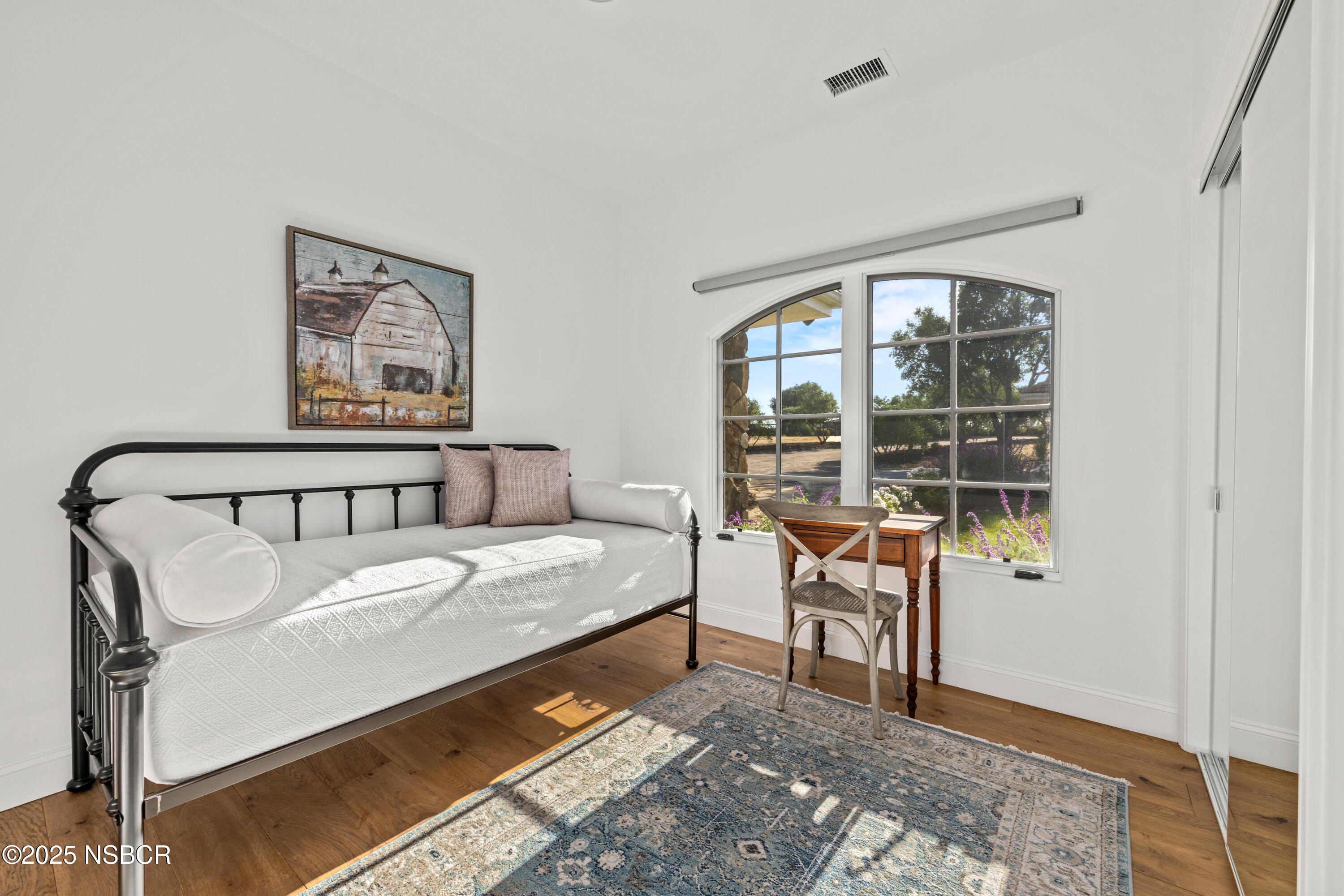 1740 Still Meadow Road Solvang, CA 93463 - Photo 20 of 43 a bed room with a bed and a window