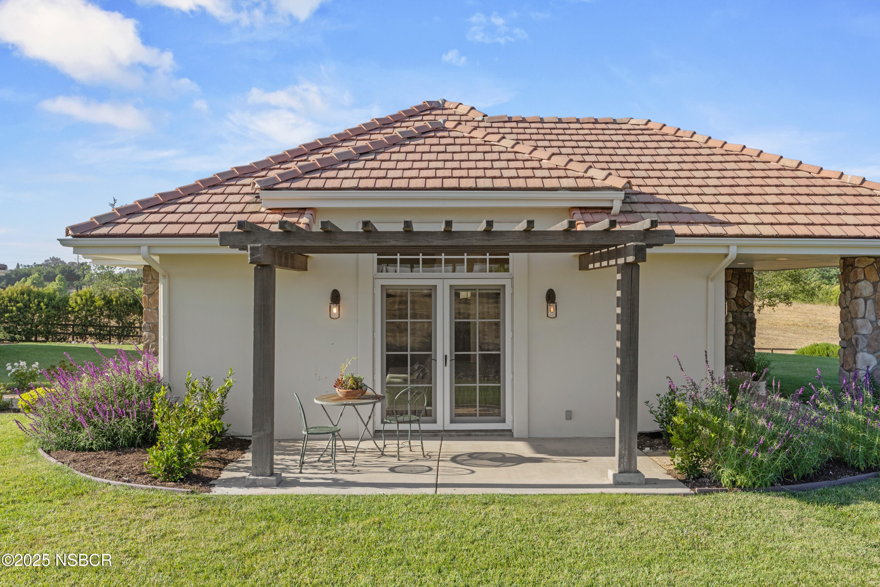 1740 Still Meadow Road Solvang, CA 93463 - Photo 33 of 43 a front view of a house with garden