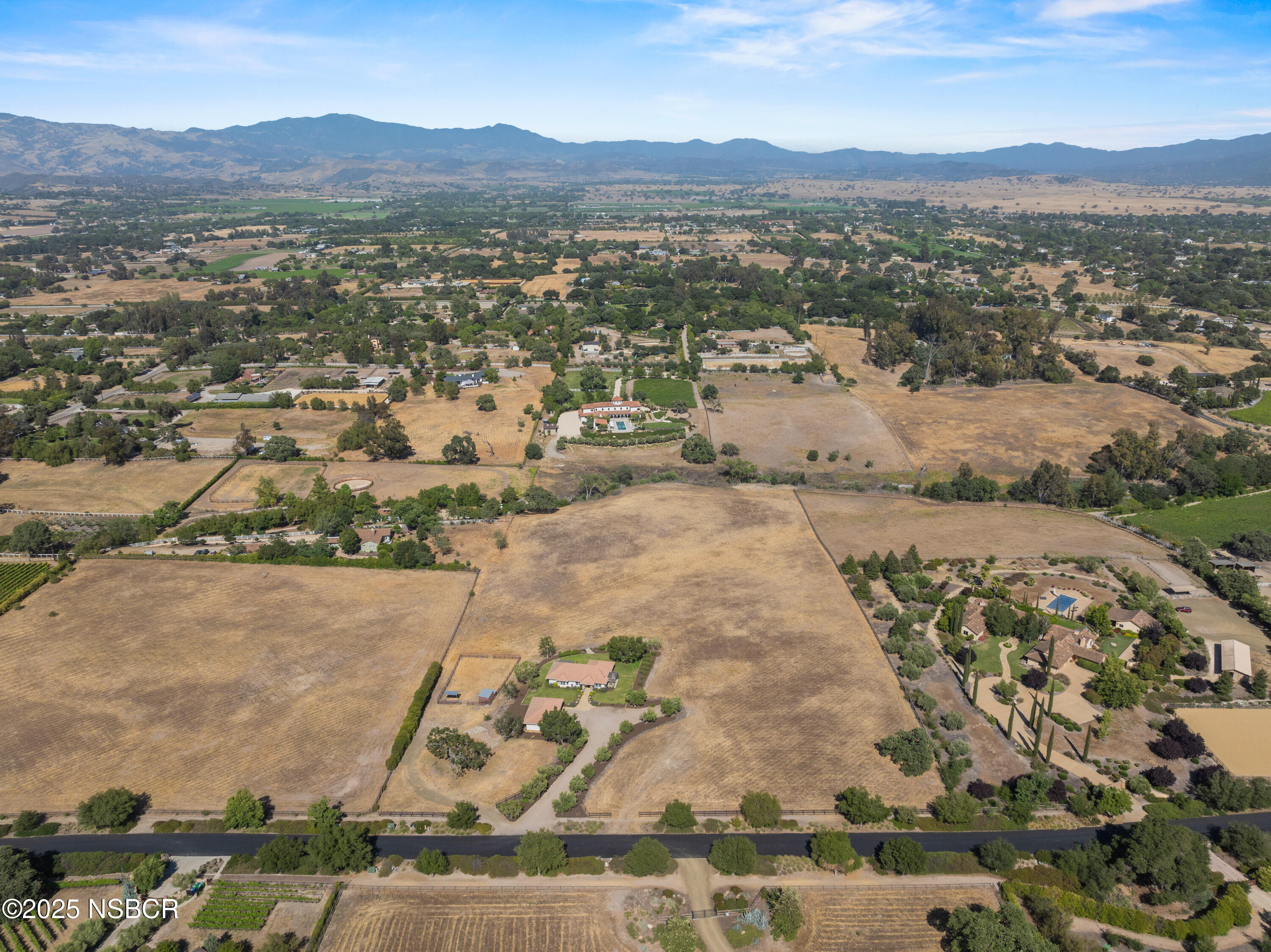 1740 Still Meadow Road Solvang, CA 93463 - Photo 41 of 43 an aerial view of residential house and sandy dunes
