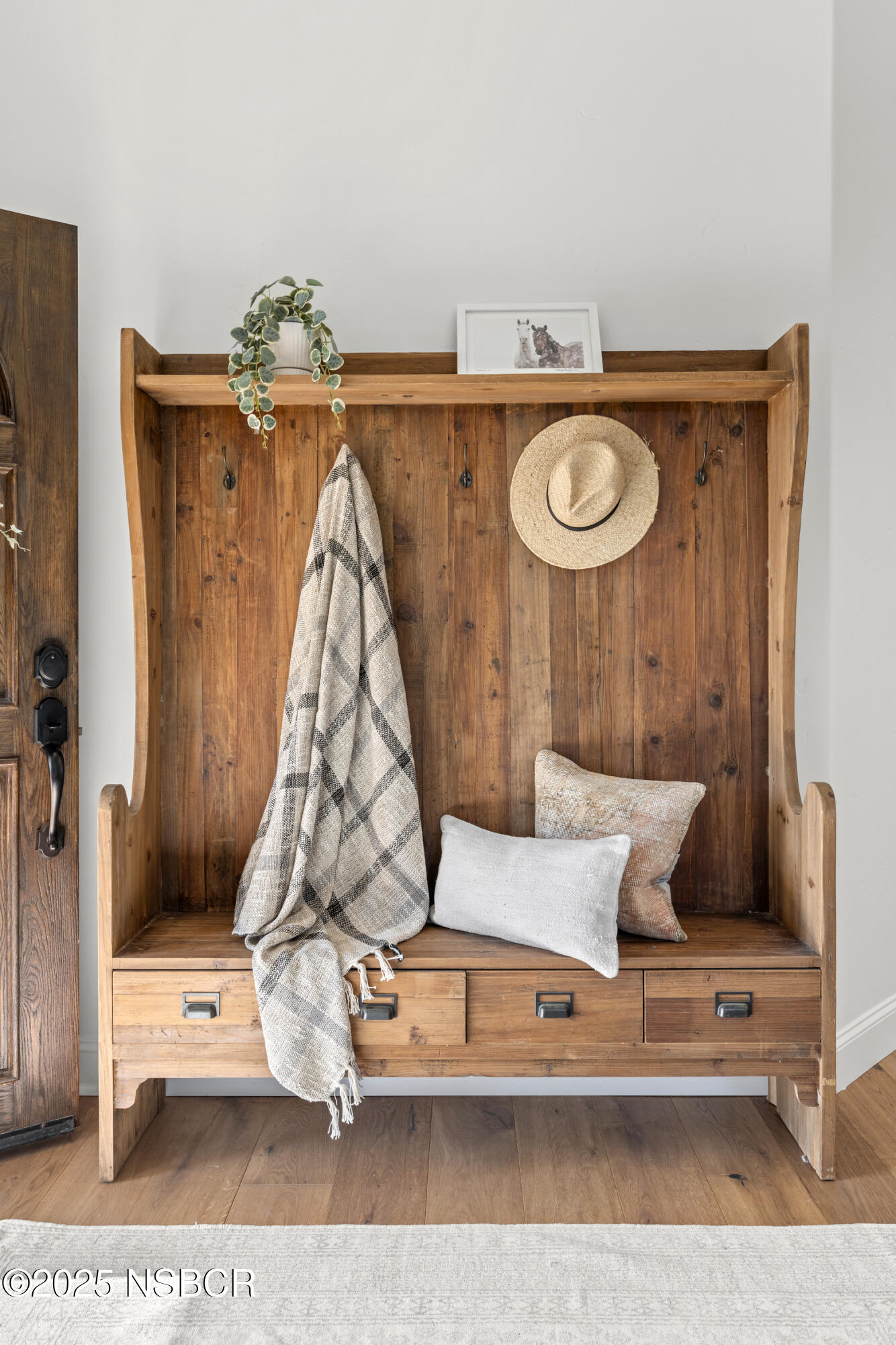 1740 Still Meadow Road Solvang, CA 93463 - Photo 8 of 43 a view of entryway with hallway and wooden floor