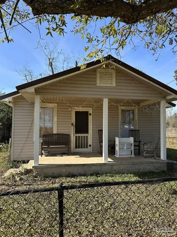 a front view of a house with porch