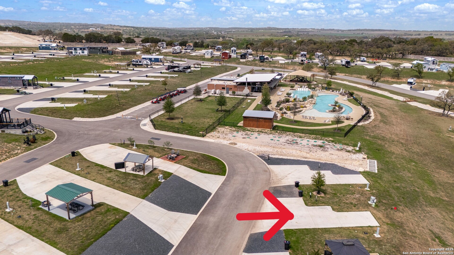 5386 Ranch Road 1376, Unit 101 Fredericksburg, TX 78624 - Photo 9 of 27 a view of a city from terrace