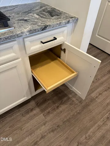 a room with storage and utility