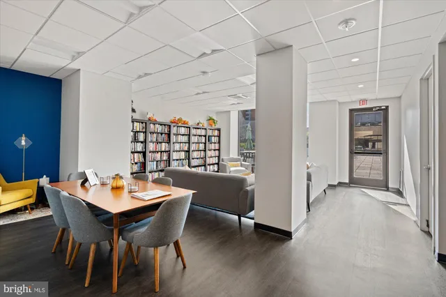 a front view of a building