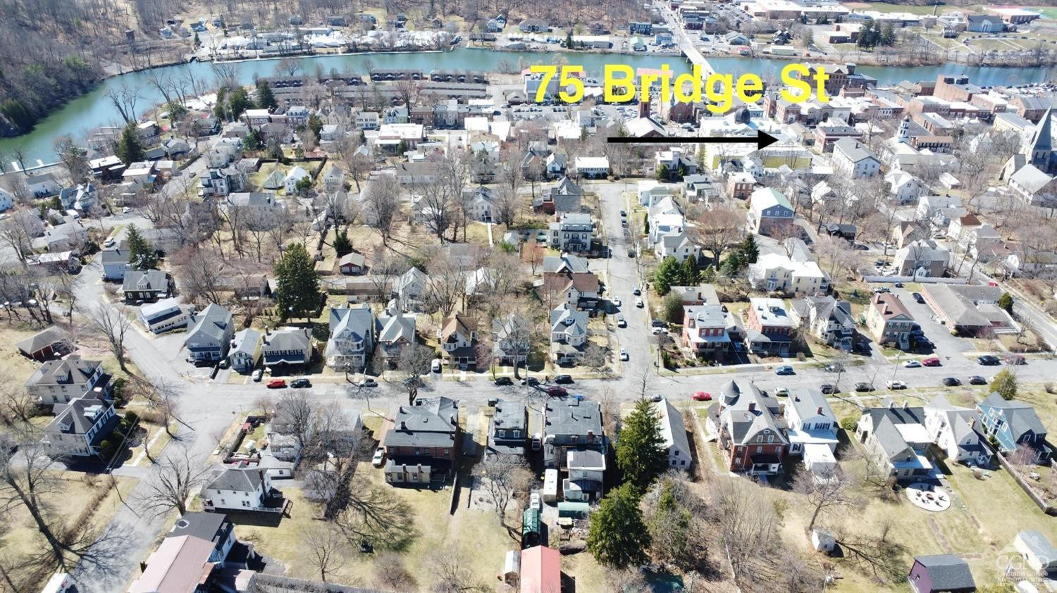 75 Bridge Street Catskill, NY 12414 - Photo 3 of 17 a view of a city