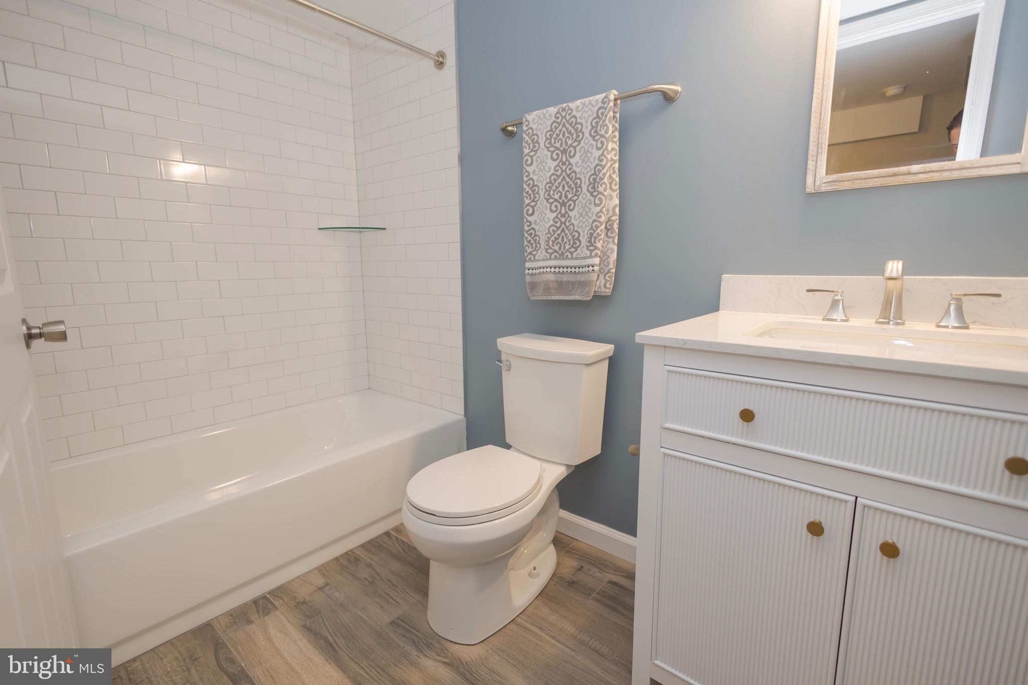 4545 Bill Moxley Road Mount Airy, MD 21771 - Photo 23 of 33 a bathroom with a sink toilet and shower