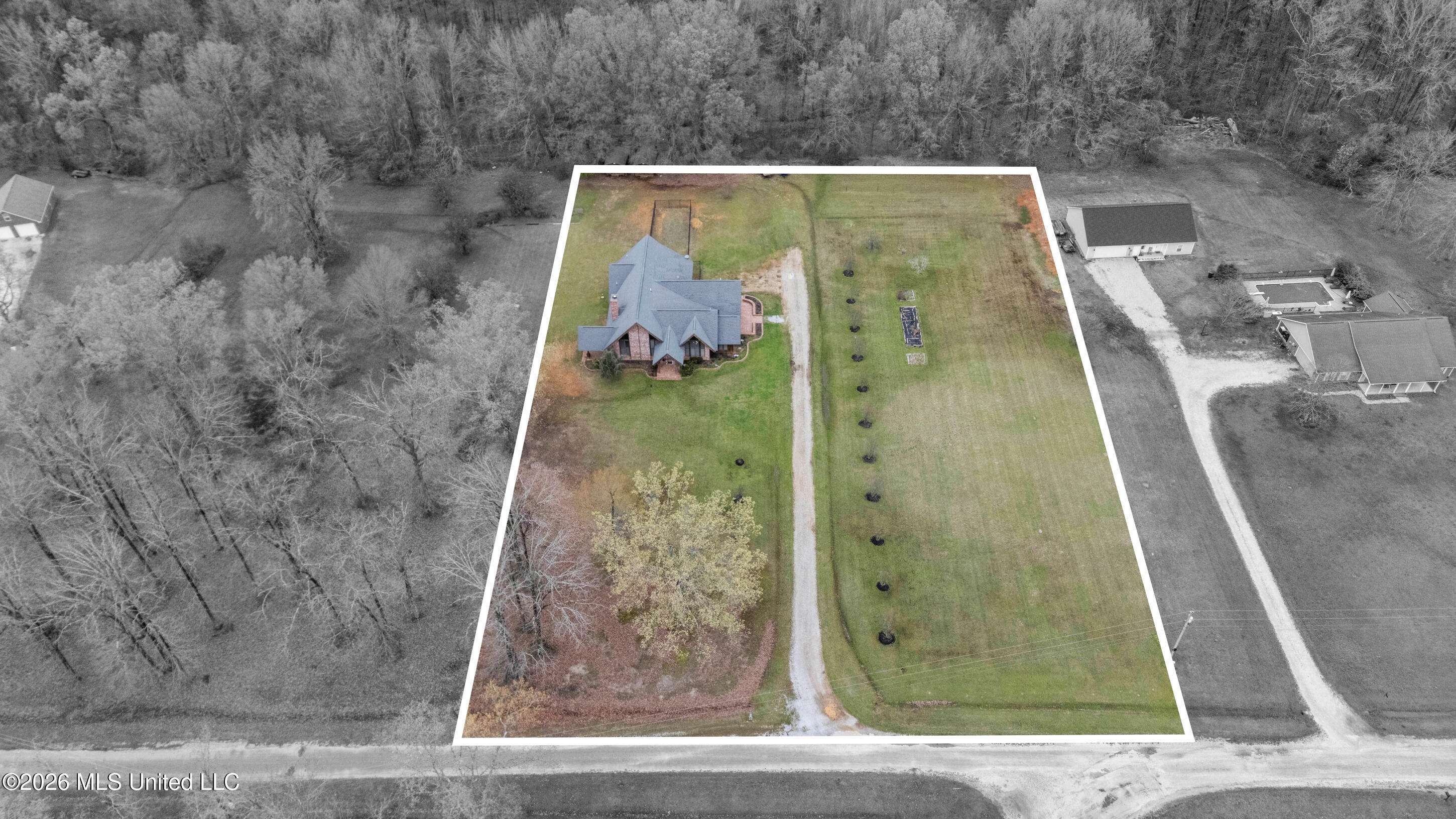 30 Mulberry Ridge Lane Pontotoc, MS 38863 - Photo 7 of 43 dji_20260316113649_0093_d_print lot line