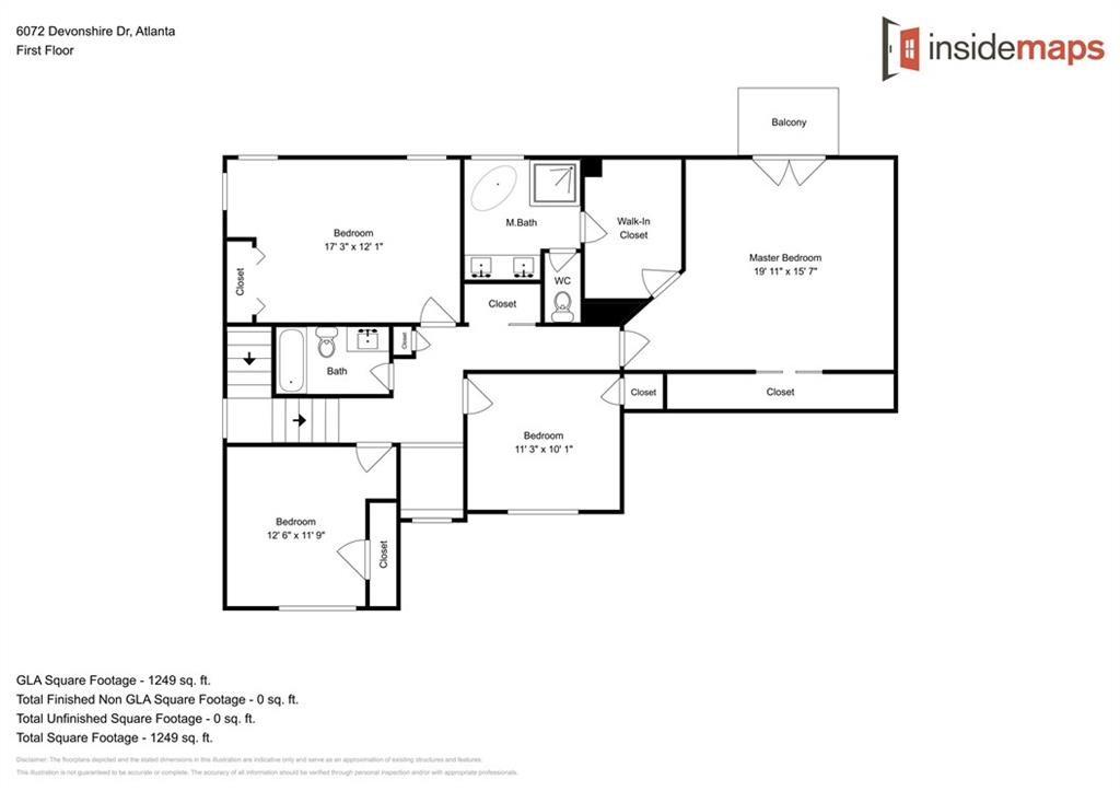 6072 Devonshire Drive Flowery Branch, GA 30542 - Photo 21 of 22 a picture of a room with a white wall and a white wall