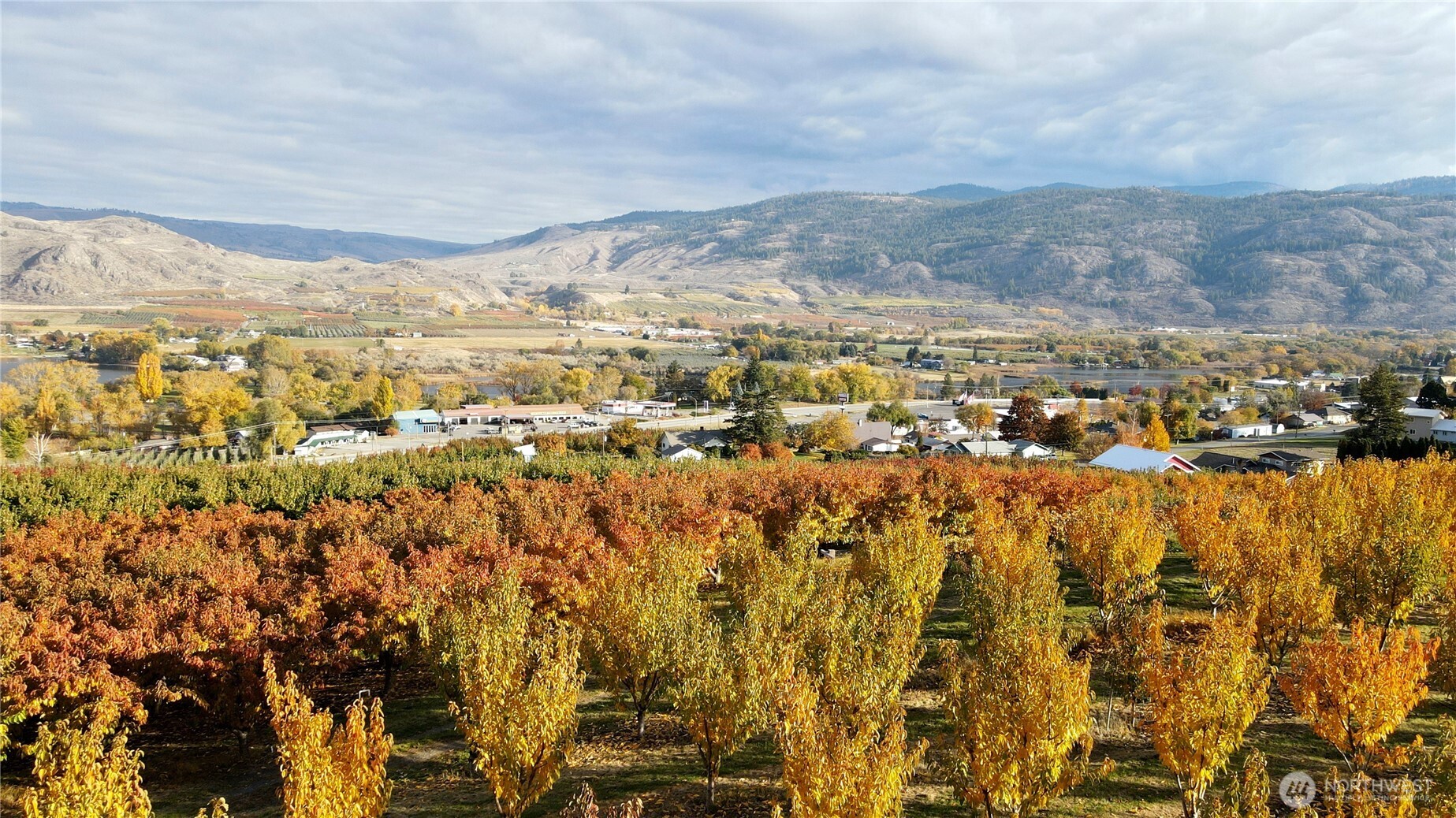 1 Tom Dull Road Oroville, WA 98844 - Photo 7 of 30 an aerial view of residential houses with outdoor space