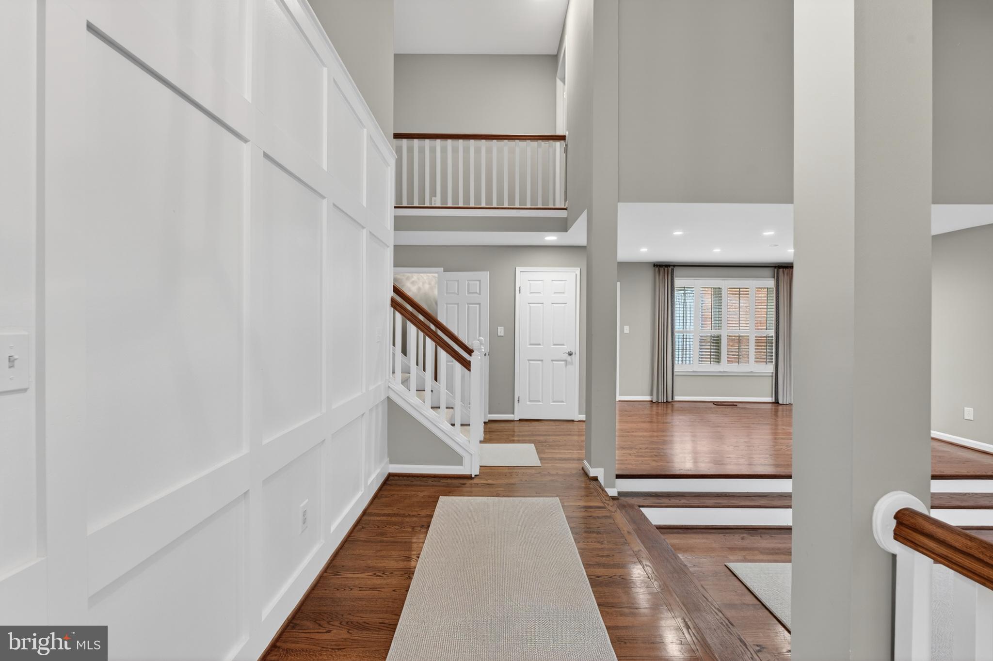 6 Nearfield Road Lutherville-Timonium, MD 21093 - Photo 70 of 71 a view of entryway and hall with wooden floor