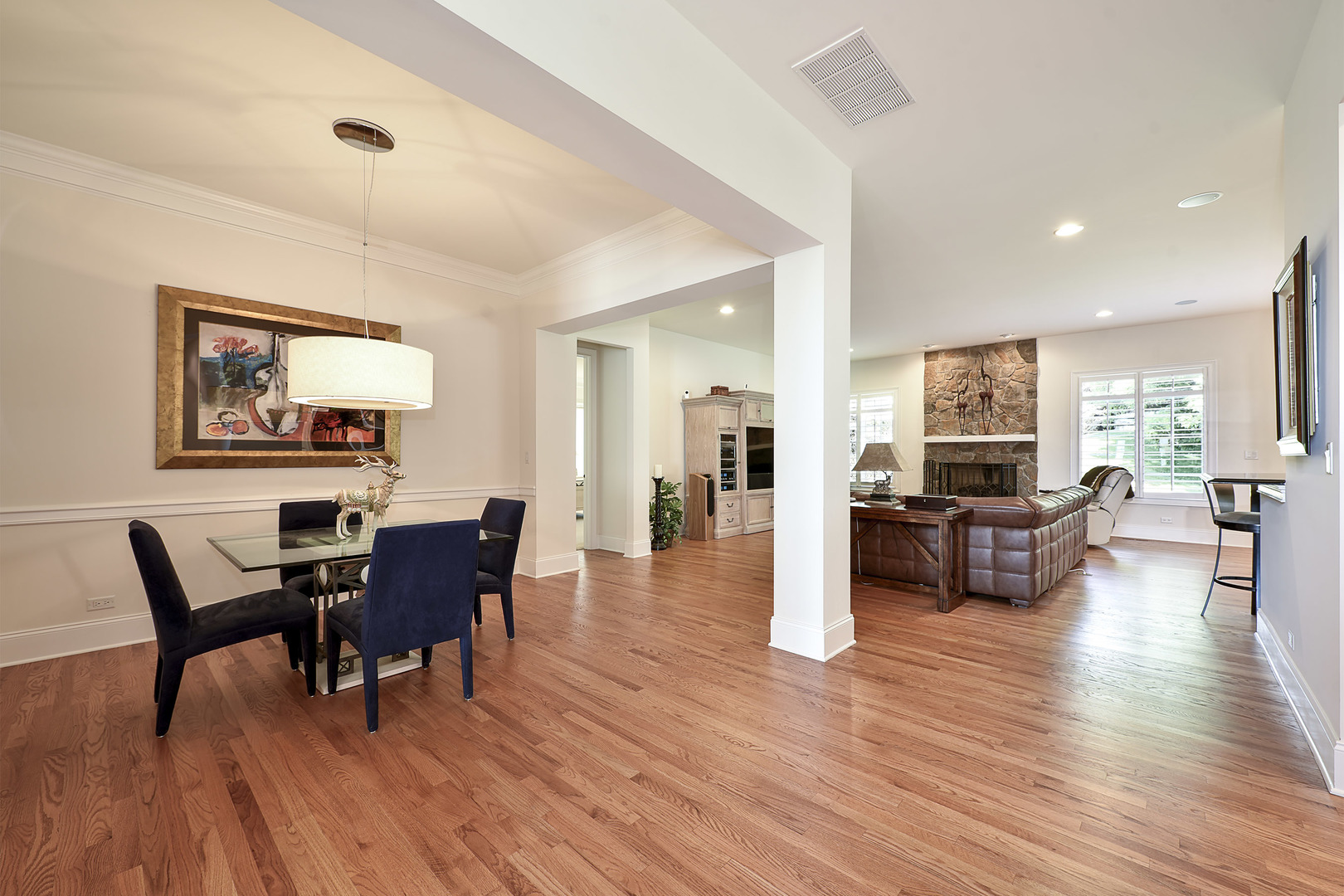 1002 Ridgeview Drive Inverness, IL 60010 - Photo 5 of 34 a view of a dining room with furniture and wooden floor