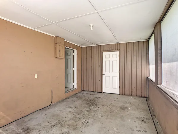 a view of livingroom with an empty space