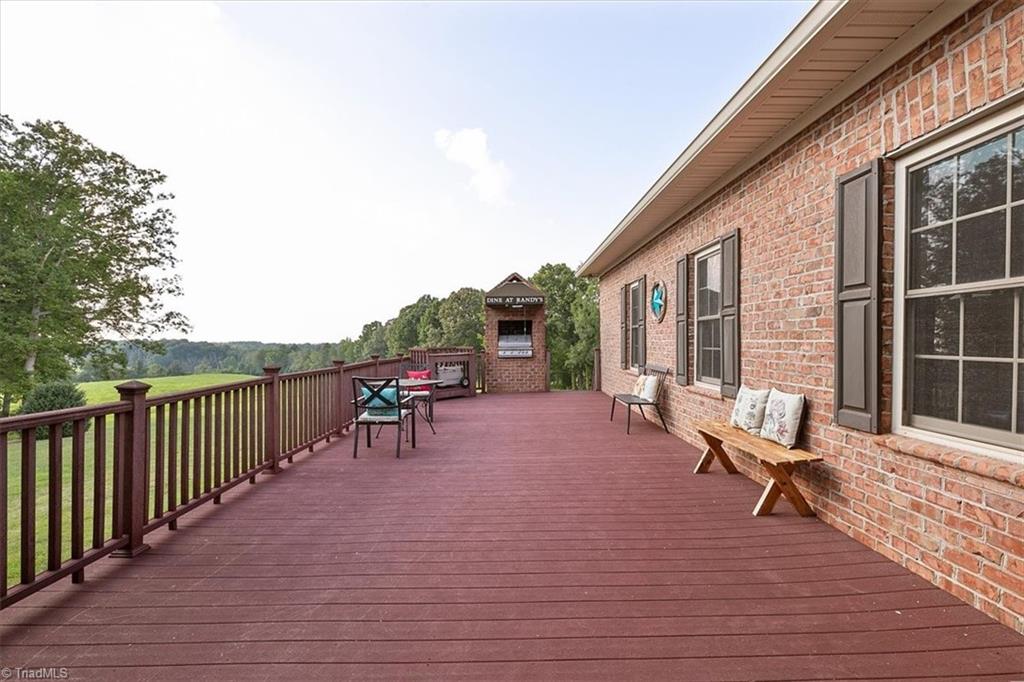 935 Robert Beck Road Lexington, NC 27292 - Photo 31 of 45 Back deck from main floor