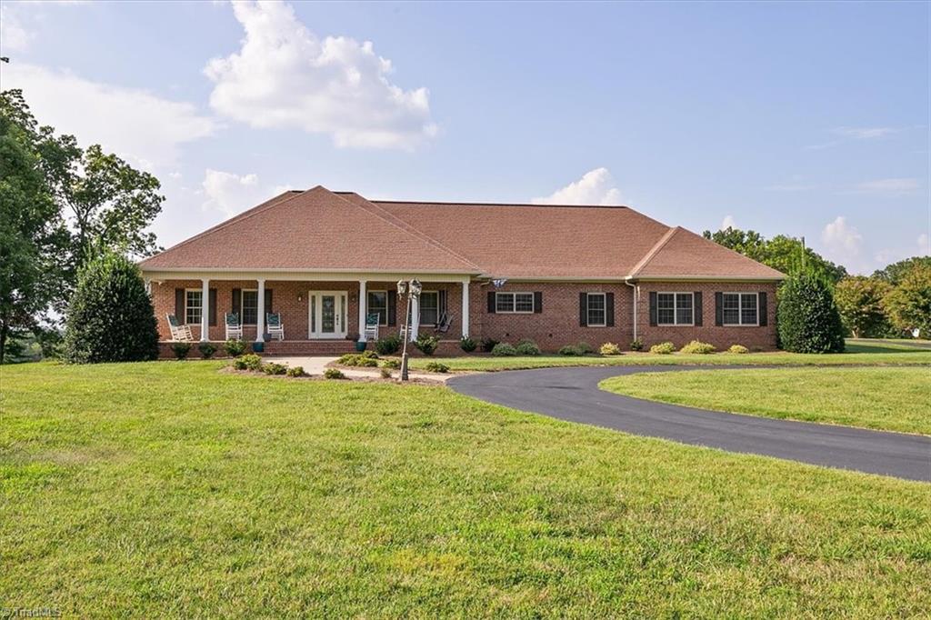 935 Robert Beck Road Lexington, NC 27292 - Photo 5 of 45 Front at aerial