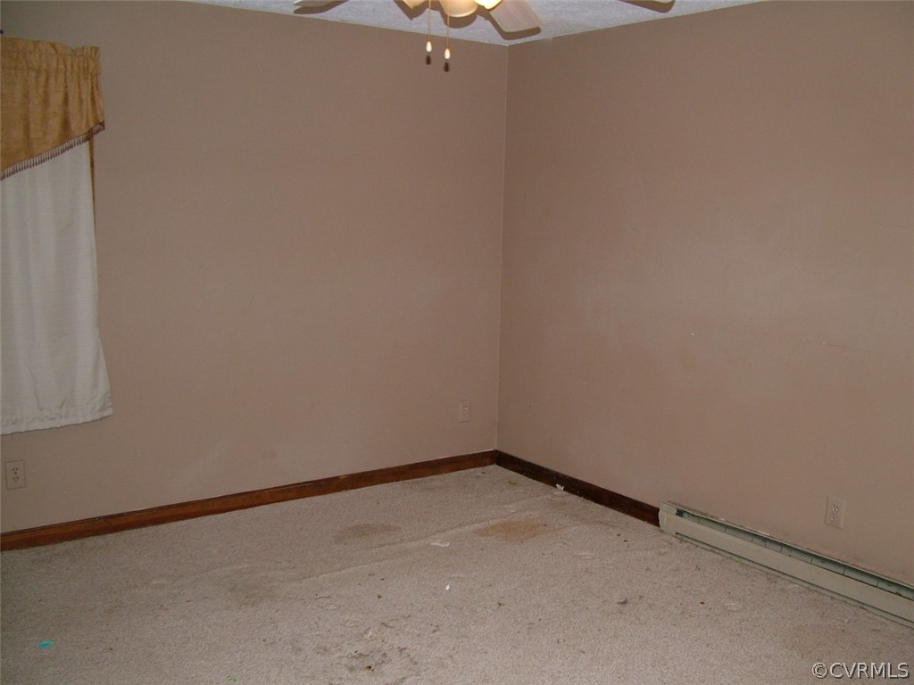 7401 Narrowridge Road Henrico, VA 23231 - Photo 14 of 23 master bedroom. note back-up electric baseboard he