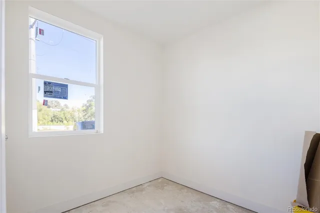 a small space with a window