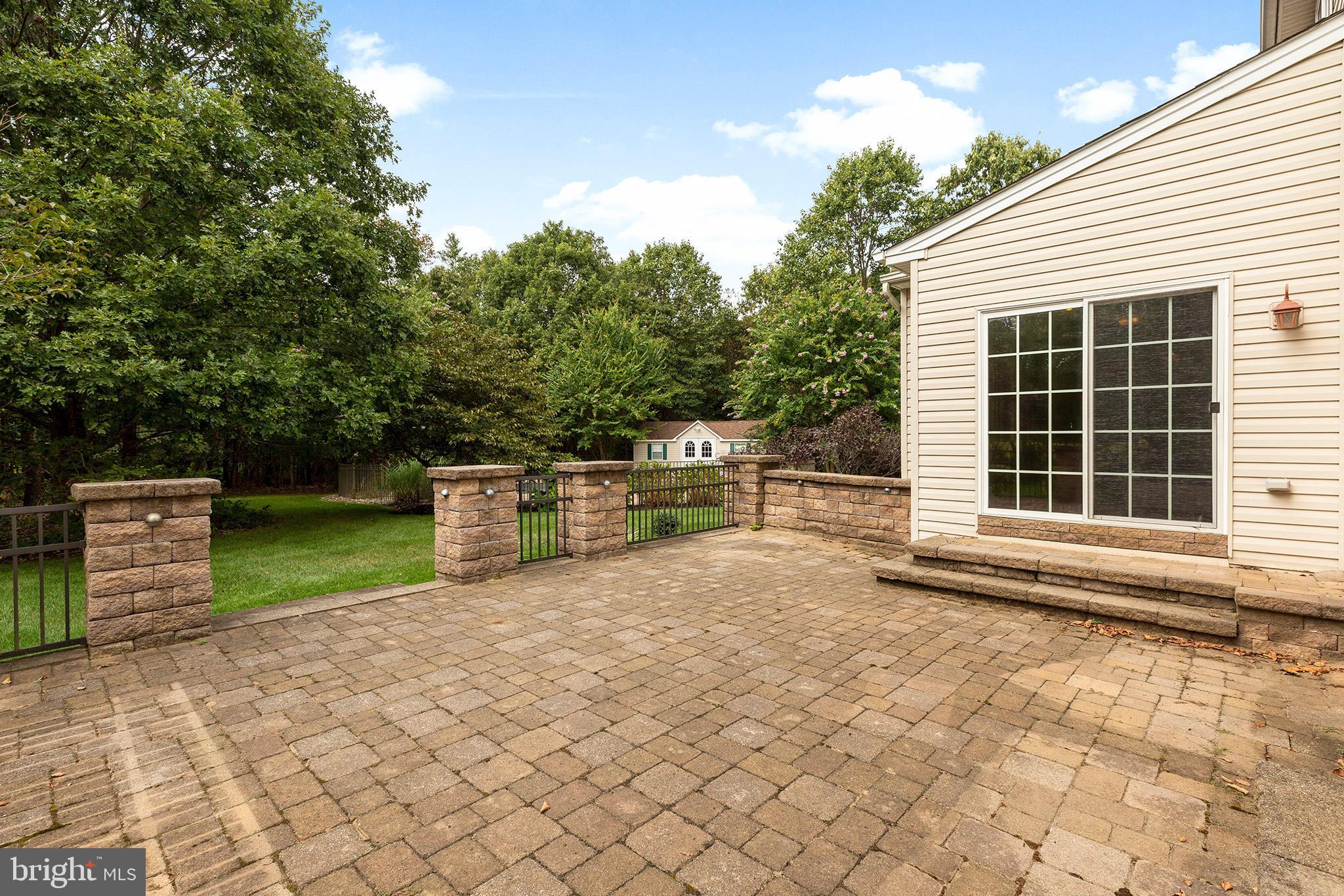 253 Jennings Way Mickleton, NJ 08056 - Photo 36 of 53 Patio Off Kitchen and Family Room
