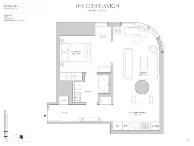 a view of livingroom and chair