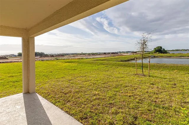a view of an ocean and beach