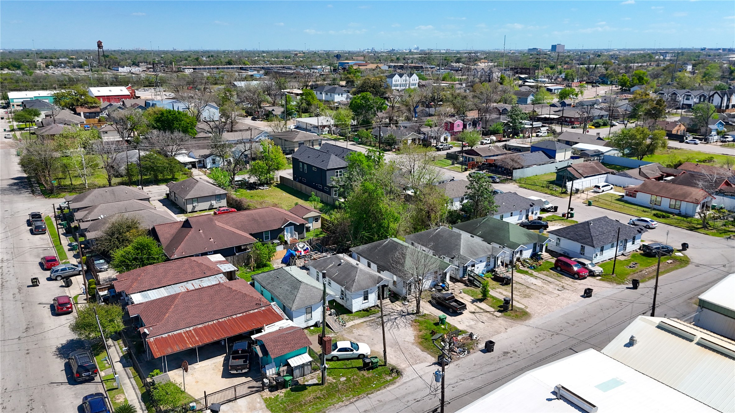 2916 Chapman Street Houston, TX 77009 - Photo 6 of 7 an aerial view of a city