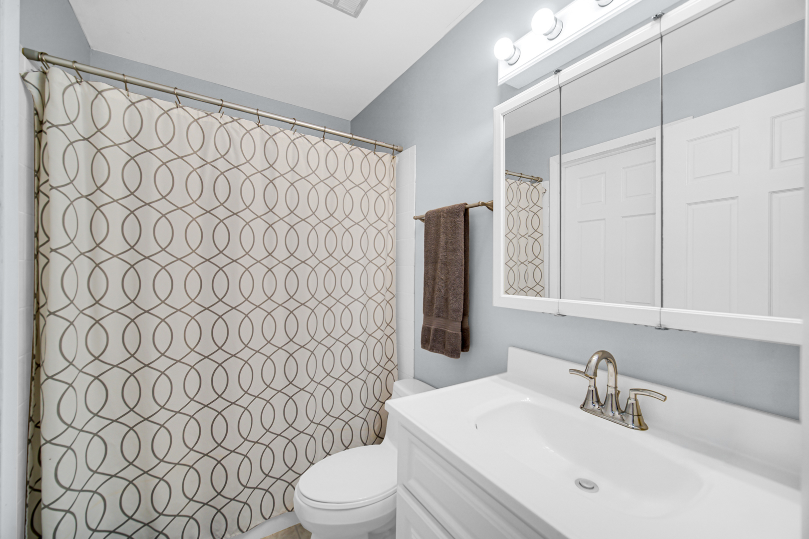 1028 West Park Pl Drive Bartlett, IL 60103 - Photo 17 of 24 a bathroom with a sink toilet and shower