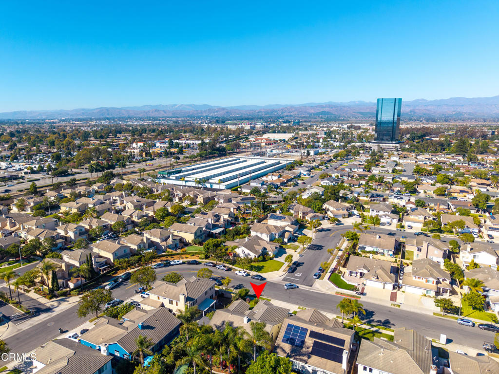 408 Grande Street Oxnard, CA 93036 - Photo 38 of 45 an aerial view of a city with lots of residential buildings