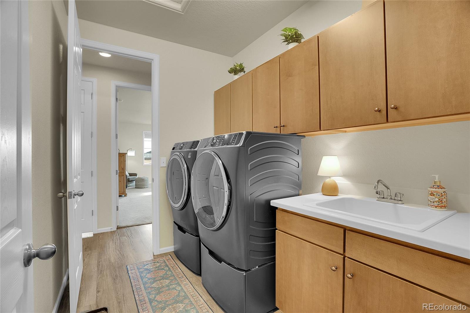 815 Bear Peak Road Erie, CO 80516 - Photo 20 of 32 a kitchen with a sink and cabinets