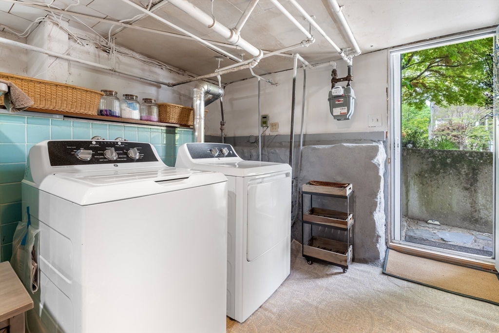 12 Grandview Road Arlington, MA 02476 - Photo 36 of 42 a utility room with dryer and washer
