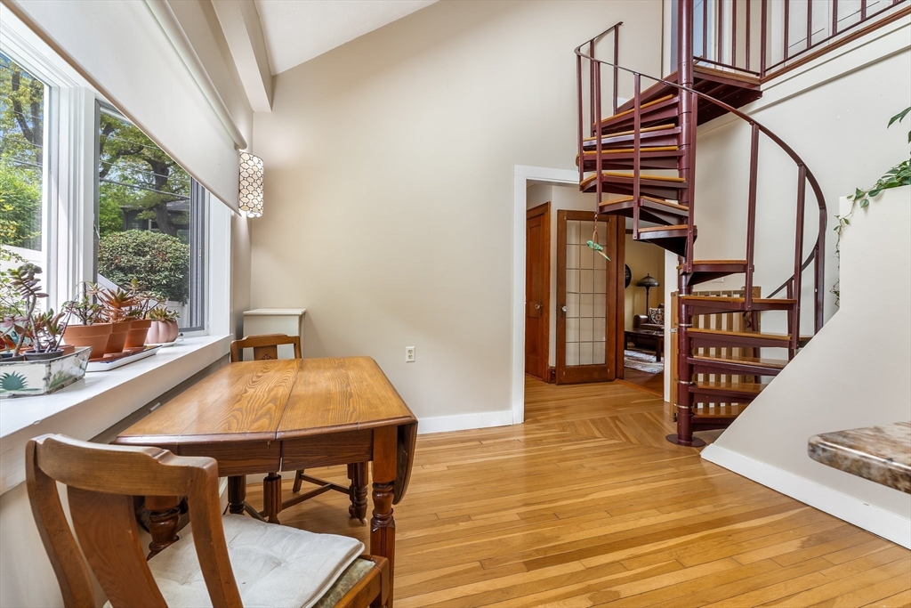 12 Grandview Road Arlington, MA 02476 - Photo 10 of 42 a view of a dining room with furniture window and wooden floor