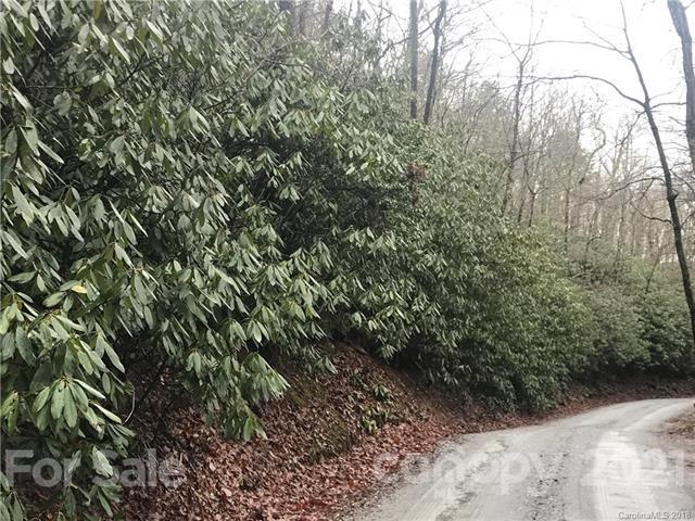 99999 Pine Bluff Road, Unit A Hendersonville, NC 28792 - Photo 15 of 15 a view of a yard with plants and trees