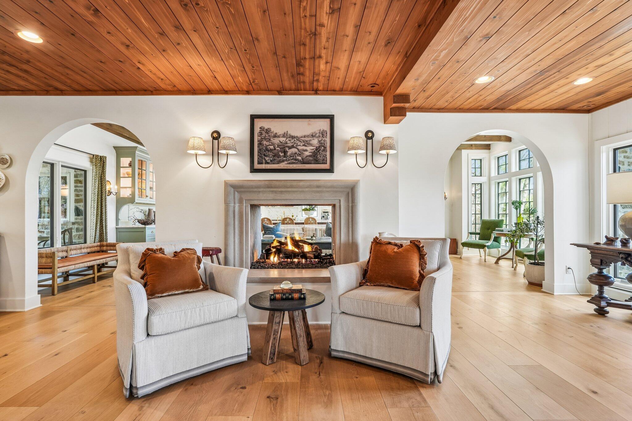 N7329 County Road CJ Rhine, WI 53073 - Photo 6 of 120 An amazing blend of warm woods and wide open spaces makes cozy!