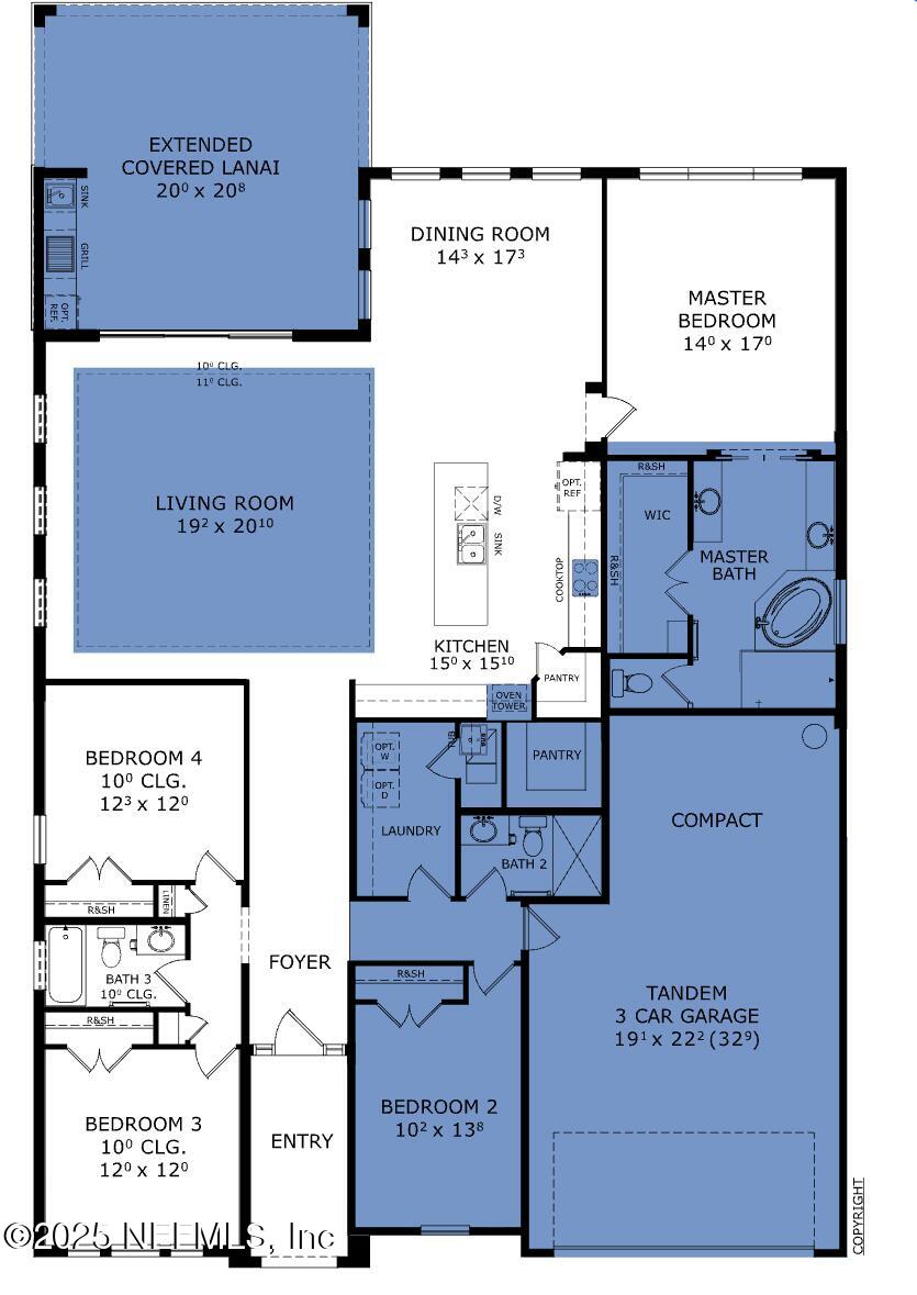 24 Whitefish Trail Ponte Vedra, FL 32081 - Photo 45 of 45 Arden Floor Plan