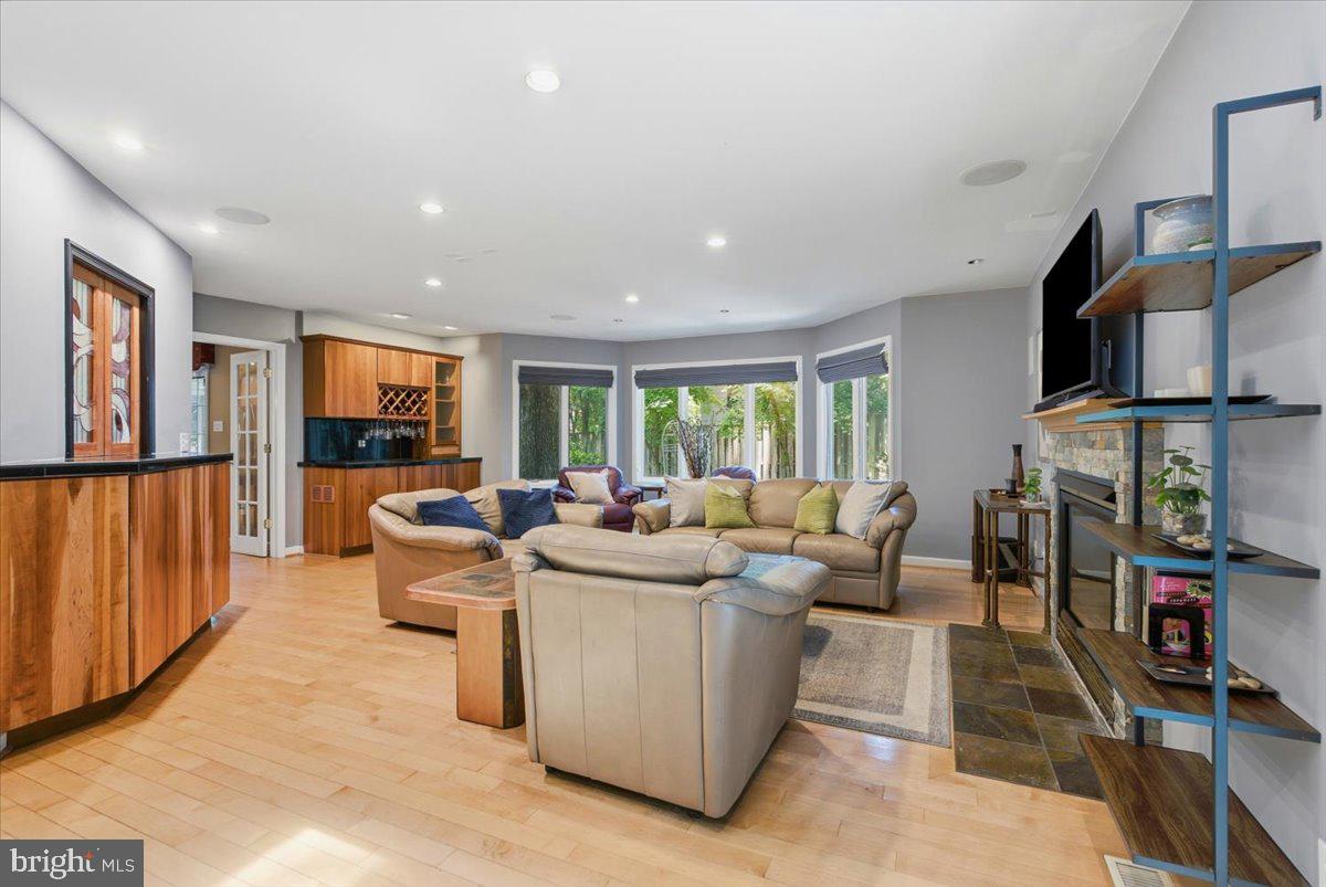 5803 Hall Street Burke, VA 22015 - Photo 2 of 77 Main Level Family Room addition with bay window