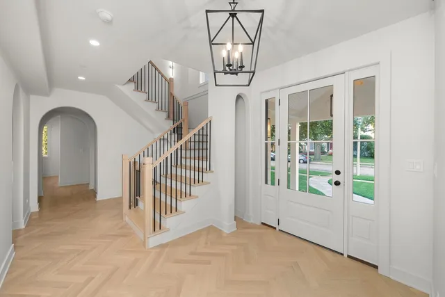 a view of empty room