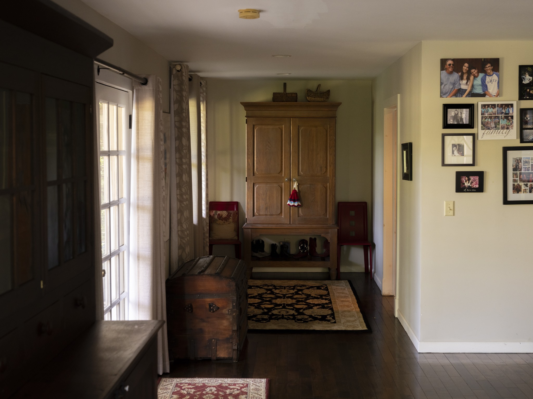 1098 Fred Gibbs Road White Bluff, TN 37187 - Photo 15 of 72 a view of a hallway with wooden floor and a window