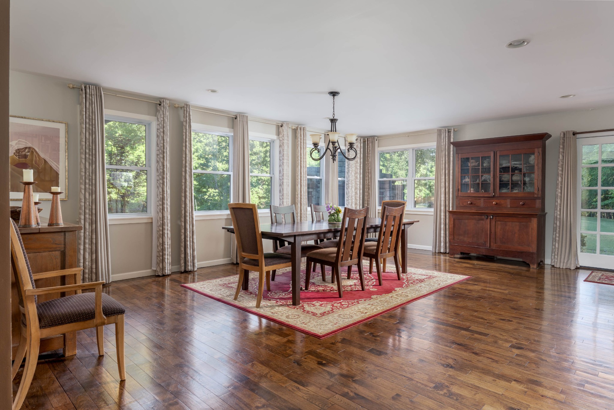 1098 Fred Gibbs Road White Bluff, TN 37187 - Photo 10 of 72 a view of a dining room with furniture window and wooden floor