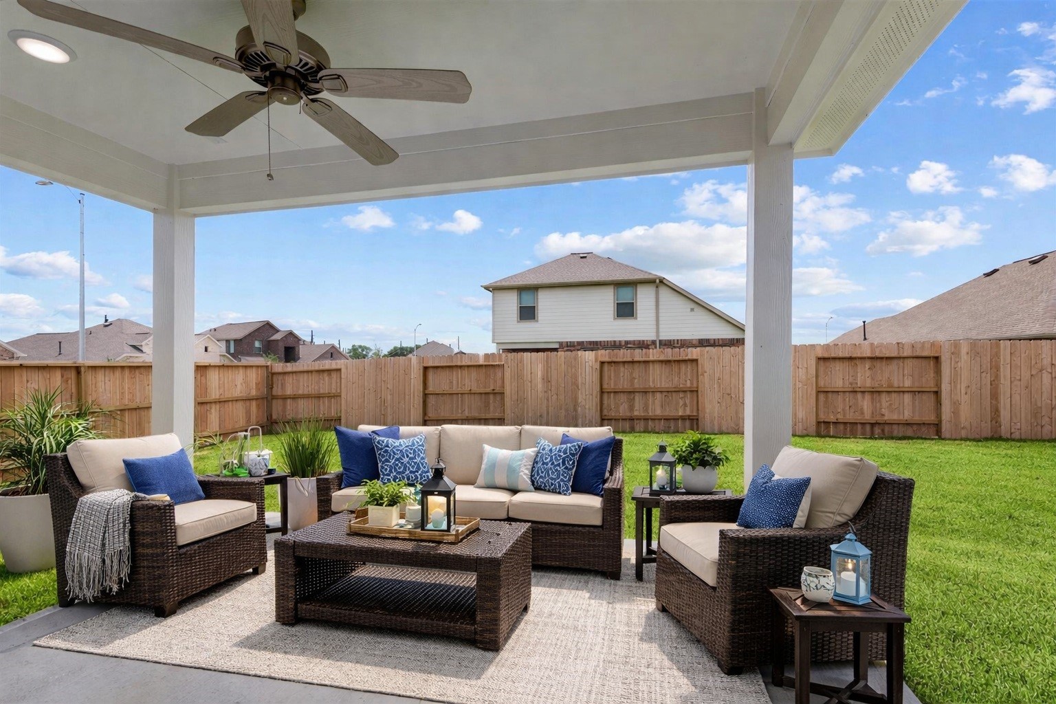 3003 Middleton Drive Rosenberg, TX 77471 - Photo 15 of 18 a living room with furniture and a large window