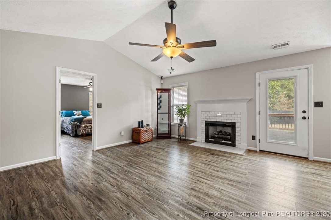 311 Kernstown Road Raeford, NC 28376 - Photo 5 of 24 Living Room looking into Mater bedroom