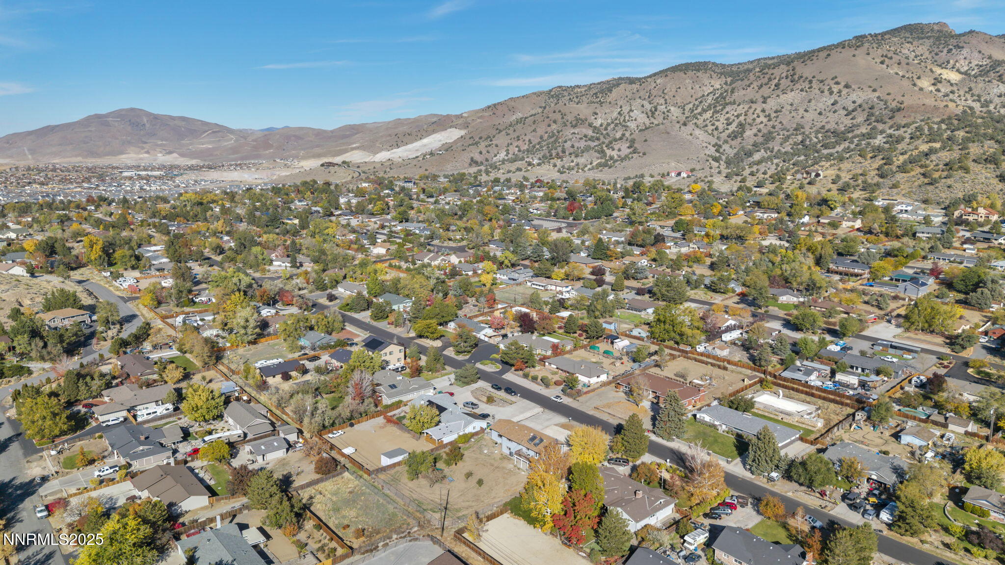 14595 Chamy Drive Reno, NV 89521 - Photo 64 of 66 a view of a dry yard with mountains in the background