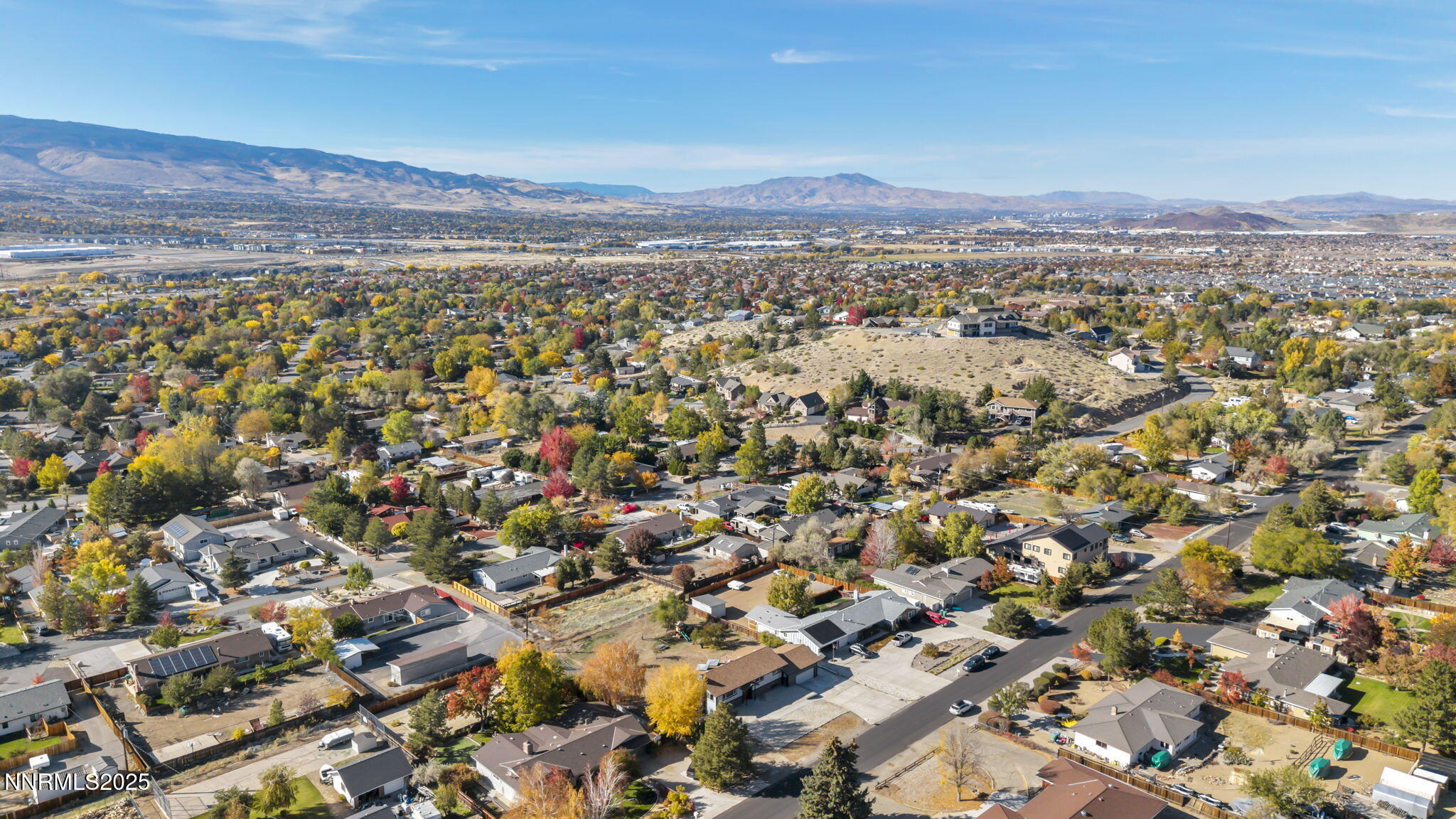 14595 Chamy Drive Reno, NV 89521 - Photo 65 of 66 an aerial view of residential building and trees
