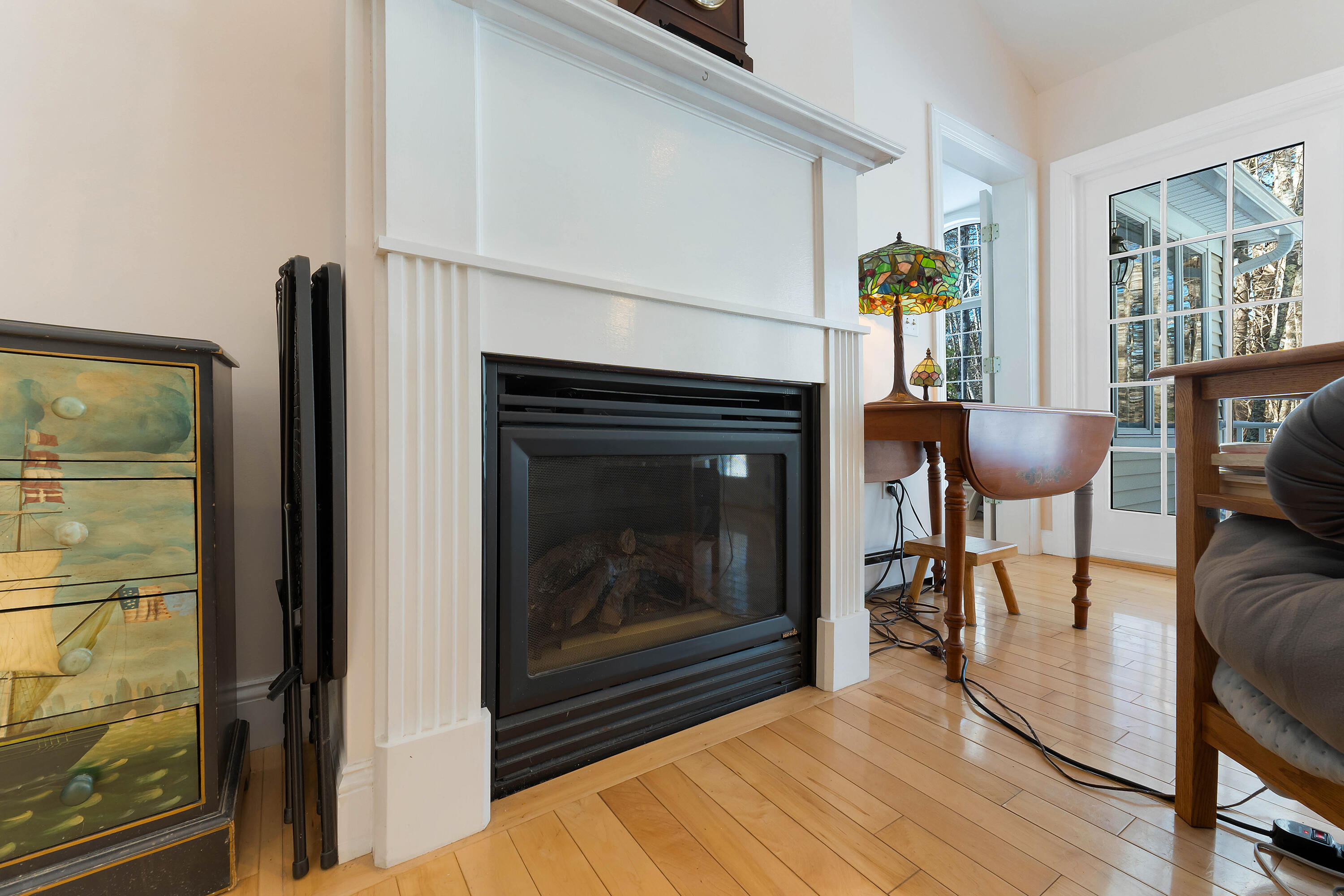 23 Sunny Acres Lane Boothbay, ME 04537 - Photo 16 of 59 Gas Fireplace in Living Room