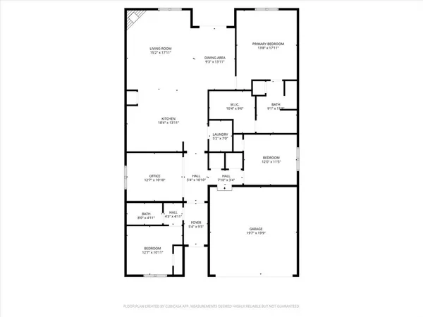 a picture of a bench in the window