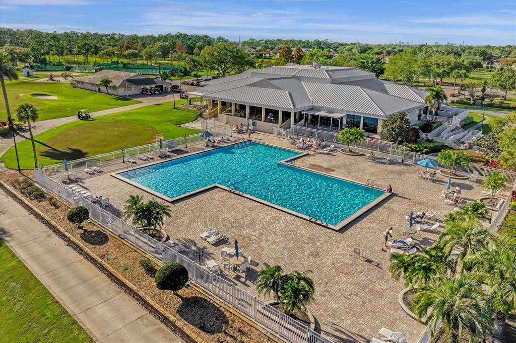 3233 Candle Ridge Drive, Unit 101 Orlando, FL 32822 - Photo 20 of 24 an aerial view of a house with garden space and outdoor space
