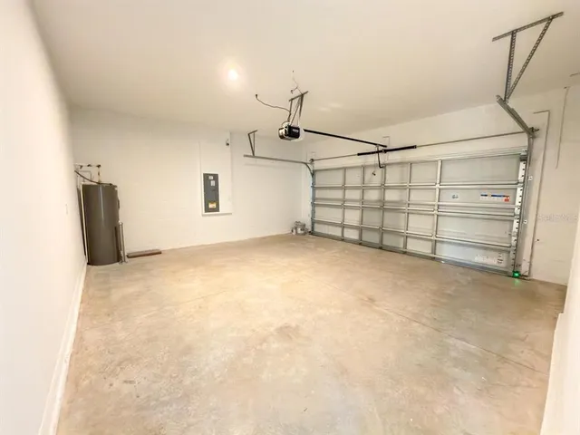 a view of a room with an empty space