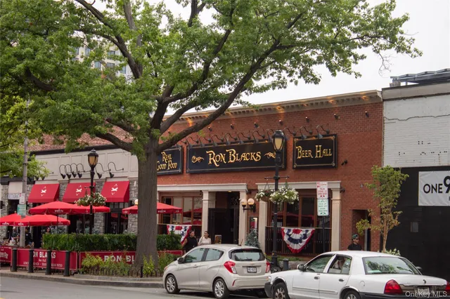 a car parked in front of a store