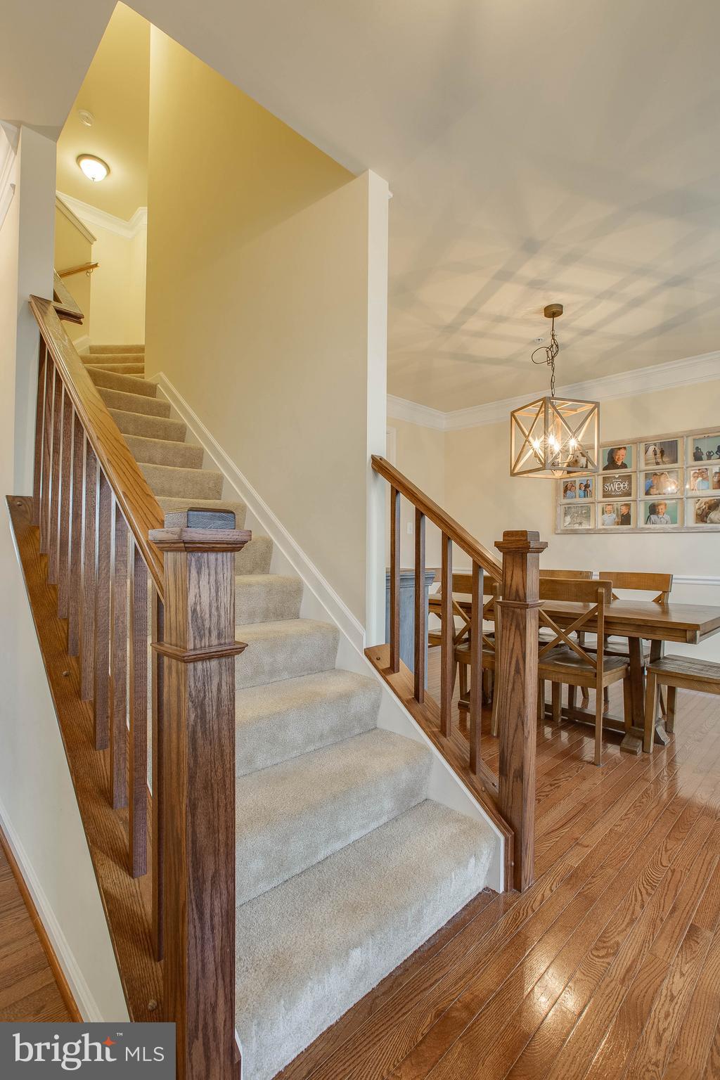 7131 Masters Road New Market, MD 21774 - Photo 15 of 44 Hardwood entry and rails