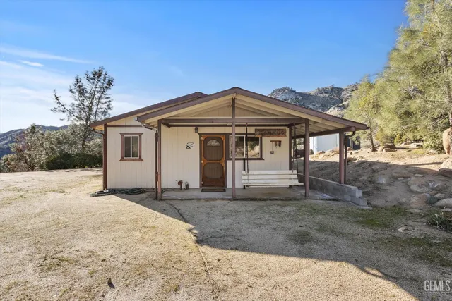 a view of large house with a road