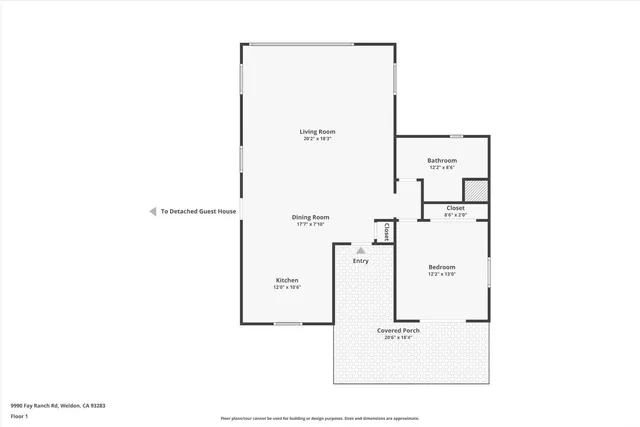 $389,000 | Undisclosed Address, Weldon, CA 93283